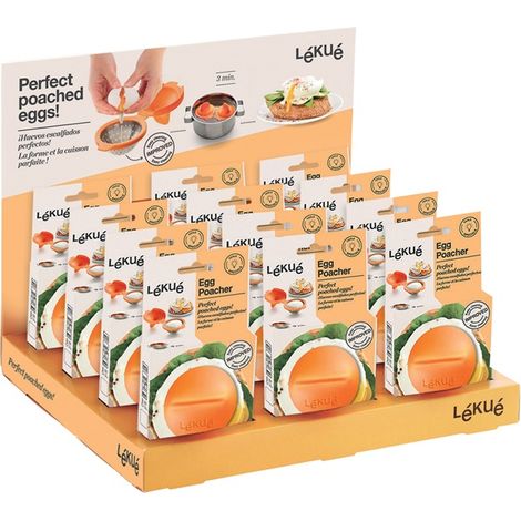 Cuit-œuf Poché Silicone Silicone Antiadhésif, Cuisson Rapide - Brabantia International Bv (1/5)