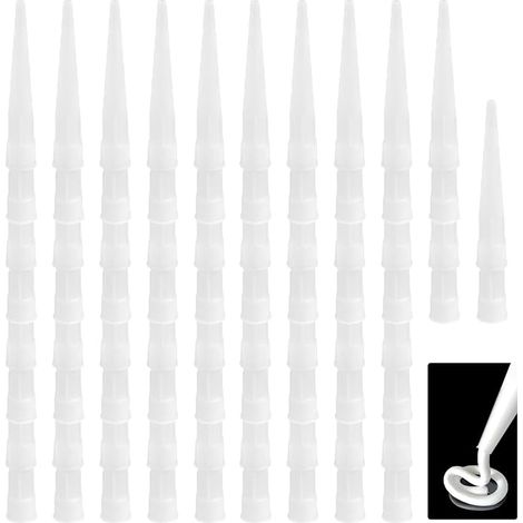 Silicone Cartridge Tips, Silicone Tips, Replacement Tips for Sealing Cap (1/5)
