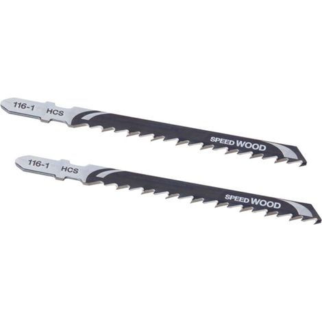 Lama seghetto Stanley per legno 100 x 4 mm 2 pezzi (1/2)