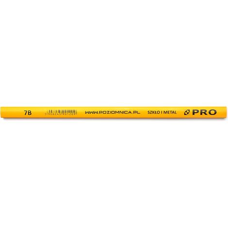Lápiz PRO para vidrio y metal amarillo (1/4)