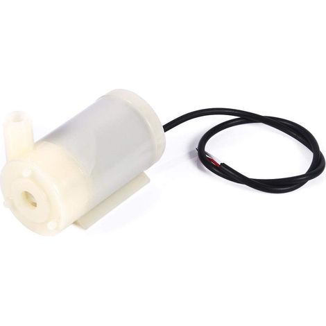 Mini micro pompes à eau submersibles 3-4.5V 100L / H pompe à moteur CC à faible bruit Taille Pratique Réservoir de Poissons pour l'aquarium (horizontal ) (1/5)