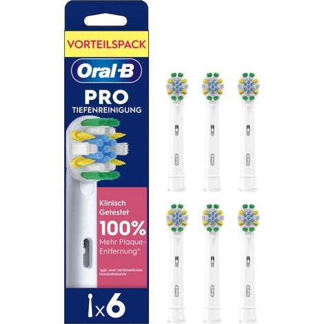 Oral-B Pro Tiefenreinigung 6er Aufsteckbürsten