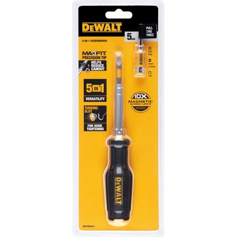 CACCIAVITE MULTIFUNZIONE 5 IN 1 - DWHT66569-0 (1/5)