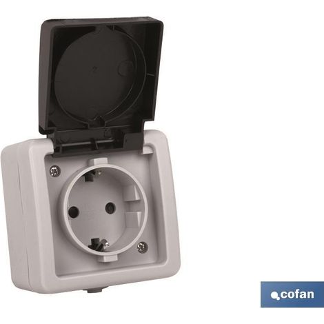 Base con spina stagna IP44 (1/4)