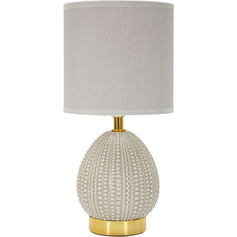 Lampe de table Flavi Gris Cm Ø 15X30,5 (1/5)