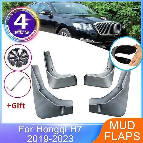 4-teiliges Set Schmutzfänger für Hongqi H7 2019 2020 2021 2022 2023, Kotflügel vorne und hinten, Radlaufschutz, Spritzschutz, Autozubehör (1/5)