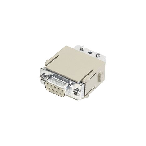 Inserto 9P Femmina Modulo Han 9 POLI 50V