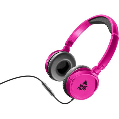 Music Sound Color Foldable Jack 3.5 Cuffie on-ear a filo, con connettore Aux 3.5 e microfono (1/4)