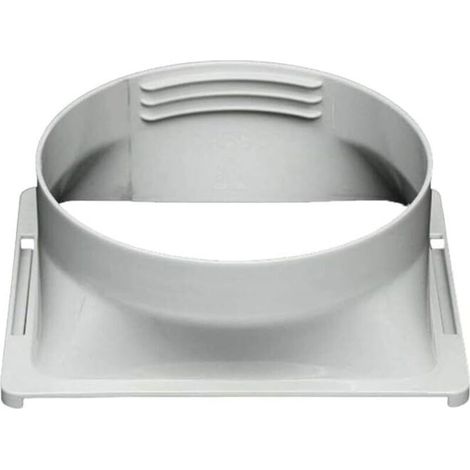 Aougo – Interface de conduit d'échappement 5,9 pouces – Connecteur tuyau pour climatiseur portable – Installation facile sans vis – Matériau ABS durable (1/5)