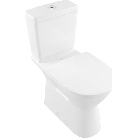 Villeroy & Boch Tiefspül-WC für Komb ViCare 360x680x460 Oval bodenstehend Abgang waagerecht Direct-Flush Weiß Alpin CeramicPlus (1/5)