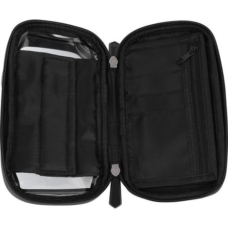 Support de téléphone universel étanche pour cadre avant de vélo, sacoche avec trépied, accessoire de cyclisme, coque rigide noire 7 pouces (1/5)