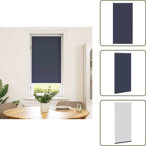Verdunklungsrollo Verdunkelungsrollo Rollo 60x120 blau - Fensterrollo - Verdunkelungsrollo - Blaues Rollo - Rollo Mit Kettenantrieb - Raumteiler (1/5)