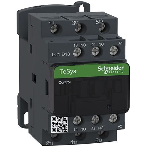 Contacteur TeSys LC1D 3P AC3 440V 18 A bobine 230 V CA - LC1D18P7