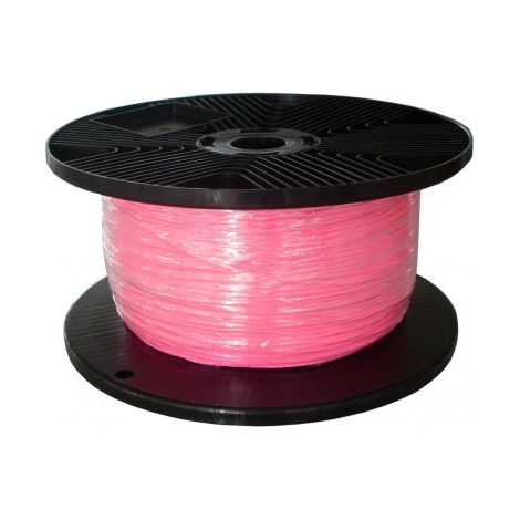 Taliaplast – Cordeau tressé polypropylène fluo 1000 m – Ø 1,5 mm pour chantiers – Haute visibilité – Résistant aux intempéries