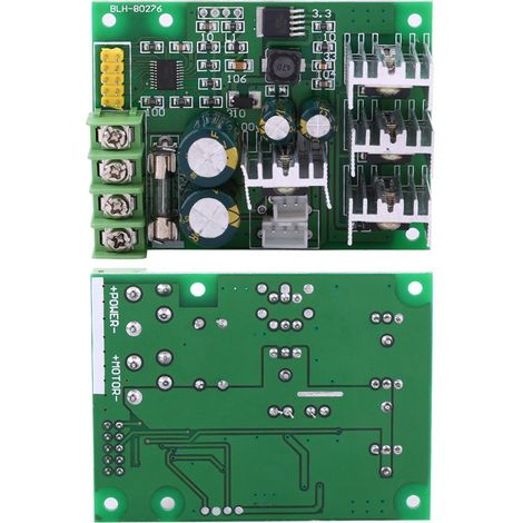 Module de commande de variateur de vitesse pour moteur à courant continu avec affichage numérique, 6-60 V CC, 30 A (1/5)