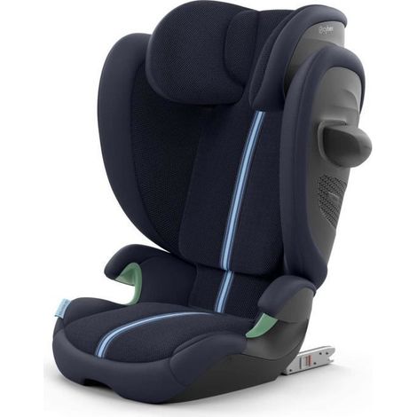 Seggiolino auto - CYBEX - Solution G2 i-Fix Plus Fabric - Blu Oceano (1/4)