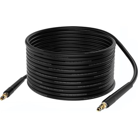 10m Tuyau Compatible avec Kärcher K2 K3 K4 K5 K7 Tuyau pour Nettoyeur Haute Pression Accessoire pour Quick Connect Poignée Pistolet (1/5)