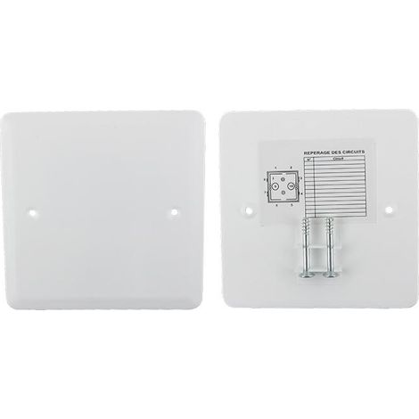 Couvercle de finition 85x85 entraxe 60 BLM 651661 (1/2)