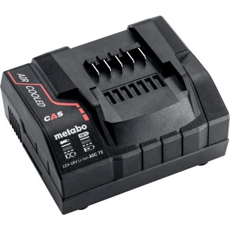 Caricabatterie METABO ASC 72, 12-18 V, raffreddato ad aria EU 627382000