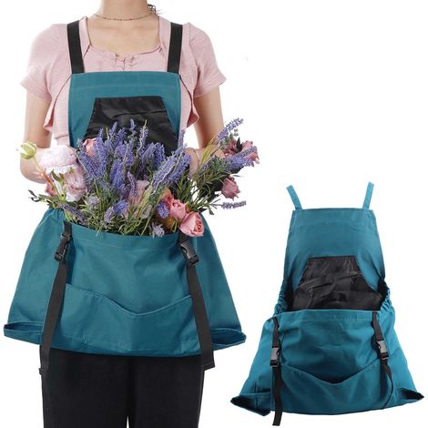 Tablier de jardinage robuste avec poches (1/5)