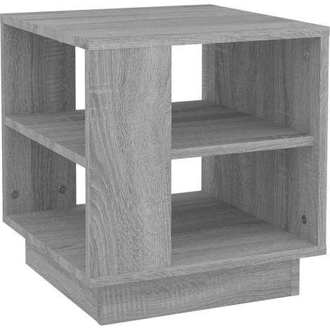 Maison Exclusive - Table basse Sonoma gris 40x40x43 cm Bois d'ingénierie (1/5)
