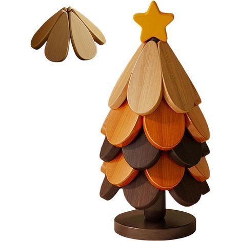 de sous verres sapin de Noël protection thermique pliable en