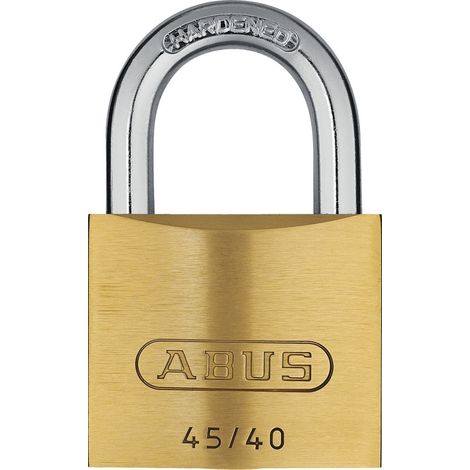 Zylindervorhangschloss 45/40 Schlosskörper-B.39mm MS versch.-schl.ABUS