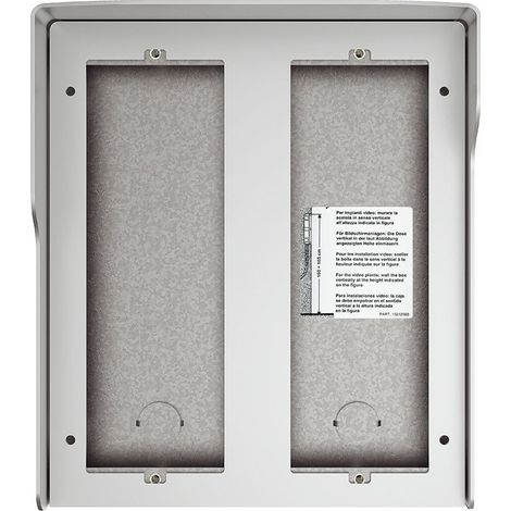 Boîtier mural Sfera New 6 modules Allmetal BTICINO 350661