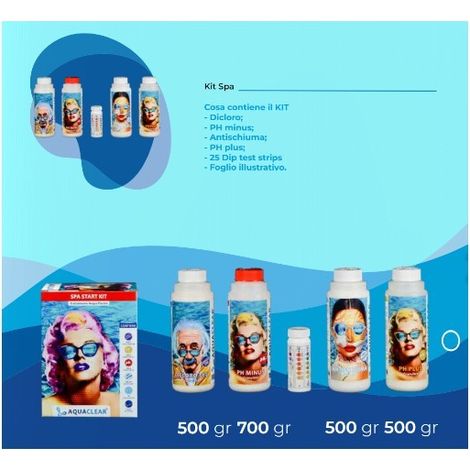 KIT PRODOTTI PER AVVIAMENTO E MANTENIMENTO SPA