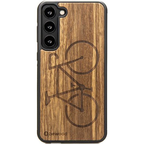 Funda de madera Bewood para Samsung Galaxy S23 Plus LIMBA BIKE (1/4)