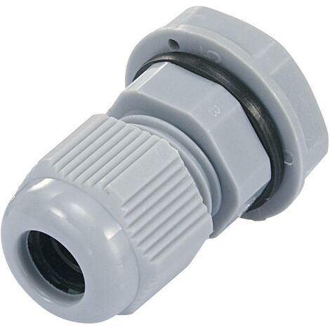 Presse-étoupe TRU COMPONENTS TC-EGRWW21GY3203 1593320 PG21 Polyamide gris-argent (RAL 7001) 1 pc(s) S022571 (1/3)