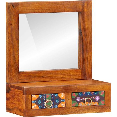 Wall Cabinet Brown 40 x 20 x 50 cm Solid Acacia wood vidaXL (1/5)