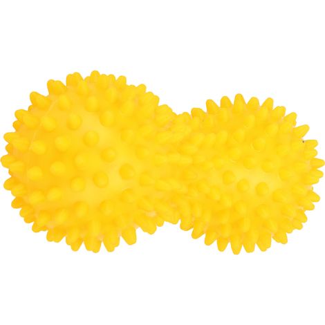 Balle de massage en PVC à picots pour détente musculaire et fasciale - Yoga, Fitness, Soin des pieds et mains