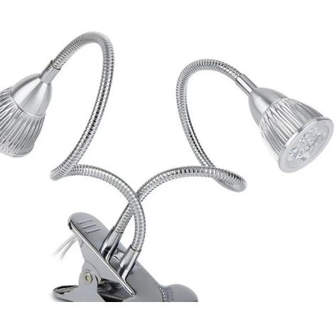 Luz Led Brillante Lampe De Bureau Avec Clip (1/5)
