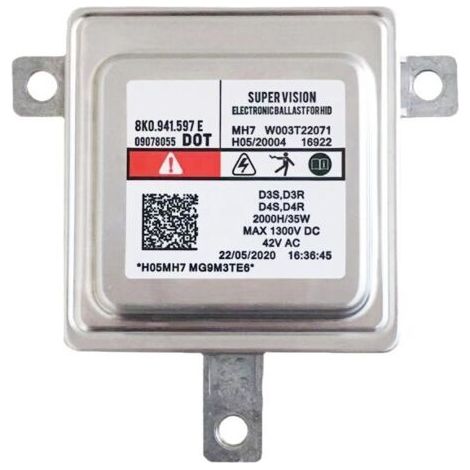 Phares au xénon neufs pour voiture, phares à LED, ballast, position d'origine W003T22071 (référence 8K0941597E). (1/5)