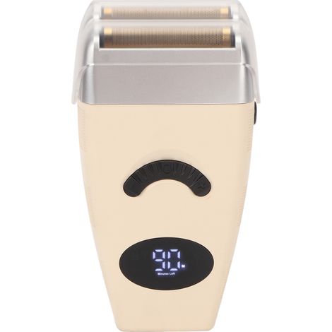 Tondeuse à barbe électrique rechargeable USB, détachable, flexible, étanche, utilisable sur peau sèche ou humide, pour hommes (1/5)
