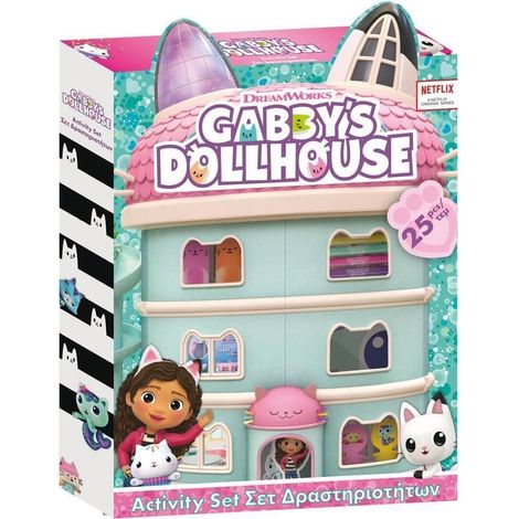 Casa para gatos Gabi con accesorios (25 piezas)