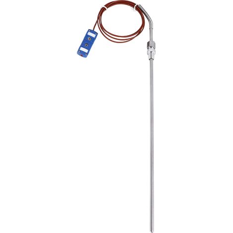 Capteur de température NTC -200 ℃-350 ℃ Filetage de type T 1/8 po de diamètre 5x330 mm avec bouchon (1/5)
