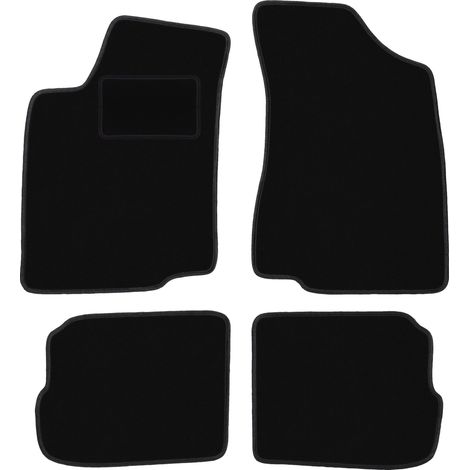 Tapis en velours noir pour Volkswagen Passat B4 break, berline (1993-1997) (1/5)