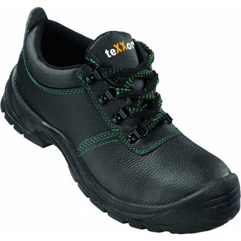teXXor® S3-Sicherheitshalbschuhe AUXERRE schwarz/grün 631149 Gr. 49 (1/2)
