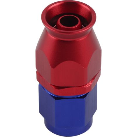 Raccord pivotant 6AN pour tuyaux Téflon - Adaptateur pour liquides de refroidissement, huile et carburant (1/5)