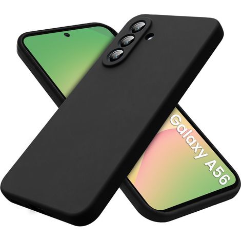 Schutzhülle für Samsung Galaxy A56 5G, Silikon Lite, Schwarz (1/5)