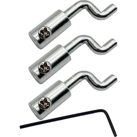 Lot de 3 embouts de câble d'accélérateur en Z, universels, pour tondeuse à gazon, mini-moto, kart, moteur, câble de frein, tête en Z réglable (1/5)