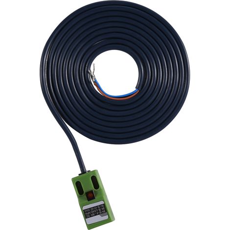 Sensore di posizione autolivellante NPN HEEPDD con cavo da 1,2 m, 6-36 V CC, rileva metallo fino a 5 mm, ideale per la distribuzione e il controllo di dispositivi per macchine utensili.