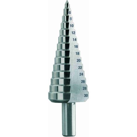 Brocas Escalonadas HSS 2GR - Perforación Multi-Diámetro                           4÷39 mm