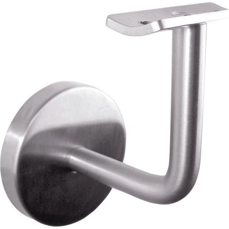reggicorrimano a parete in acciaio inox
