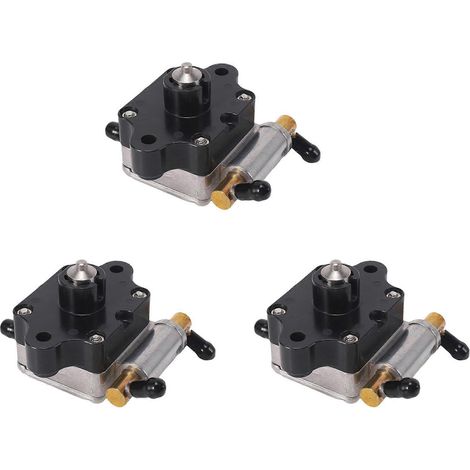 Ensemble pompe à carburant 3X 6AH-24410-00 pour moteur hors-bord Yamaha 4 temps 15 CV et 20 CV (1/5)