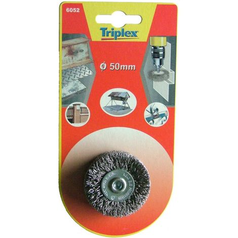 Spazzola per trapano circolare per metallo TIVOLY, Diam.50 mm TIVOLY