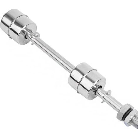 Interrupteur à Flotteur en Acier Inoxydable à Double Boule 200mm 220v pour réservoir de Pompe à Eau Piscine de Jardin étang capteur de Niveau d'eau Liquide (1/5)
