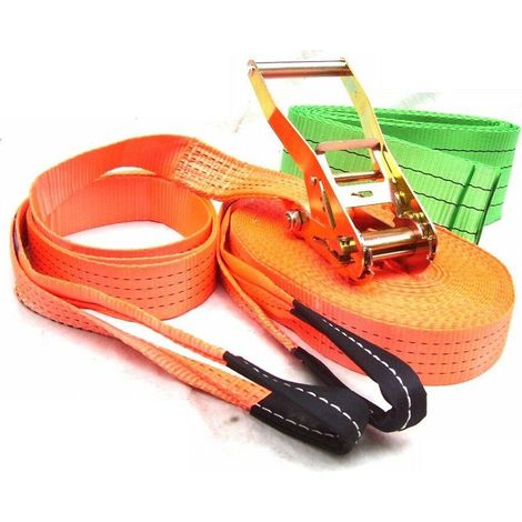 Slackline XXL 25m SET mit Baumschoner Laufband 50mm Spanngurt slacken Slackgurt